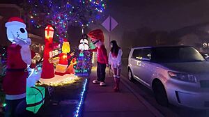 Ho ho ho, Lulu Chu rides big cock! 🎄