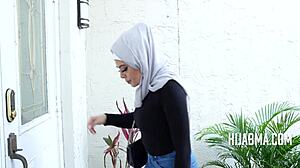 milf in hijab seeks advice to please husband