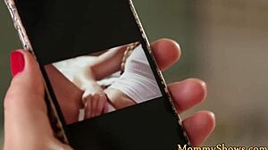 Teen babe tribbing stepmom with tattoos