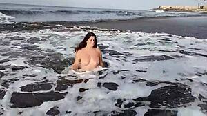 Stepmom Asks Her Stepson to Have a Nude Beach Photosession