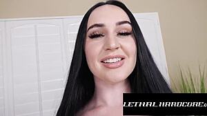 lethalhardcore - hot bubble butt curvy babe gets fucked good