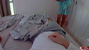 Stepmom's Massage Turns Into Anal Creampie With Stepson
