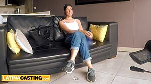 Amateur Latina Teen Cowgirl Rides American Big Cock After Hot Massage Sex