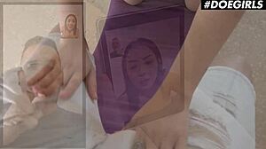 Slutty Latina Kitty Love Passionately Sucking Her Bfs Cum Out Of His Cock