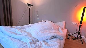 Couples morning sex! Wake me up with a blowjob, andre love!