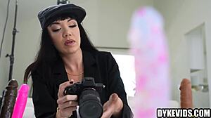 Old Young Lesbians Fuck After Photoshoot