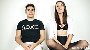 Intense Silver Tonguing Submission with Andy and Kity