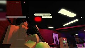 roblox studio sex with friend, bending over for rough doggystyle and blowjob