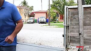 Horny young stepdaughter gets the best of mature stepmom and her boyfriend in taboo sex!