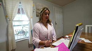 Hot Step-Mom Uses My Cock For Her Video!