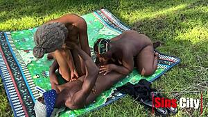 Stepmom teaches daughter to suck dick and fuck