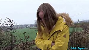 Public Agent - Petite 18+ Blonde College Girl with Big Ass Gets Sweaty and Pink Cumming on My Cock