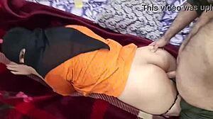 Desi Big Boobs Stepmom Fucked by Her Stepsons Friend