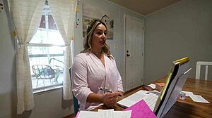 Hot Step-Mom Uses My Cock For Her Video!