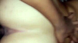 I bent over my friend for intense doggystyle fucking and cumshot close up