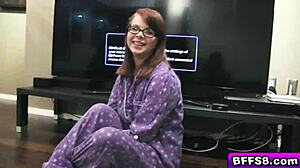 horny hottie babes show pink juicy pussy to fuck