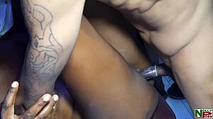 ladygold africa got together with popular nigerian porn star strawberry tripsy