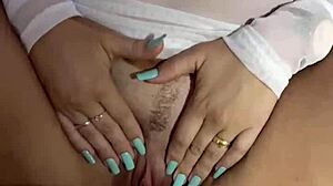 He fucks my tight pussy hard until orgasm