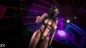 Specific Dance Routine with Intricate Steps and Turns