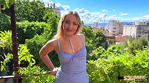 chloé sublime blonde craves huge cock for her ass