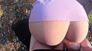 Forest Sex With Happy Ending - I Couldn't Hold Back, Fucking Amateurs In Nature With Big Asses And Tits