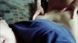 Recording Session Turns Into Hard Fucking By Stepbrother Filling Pussy