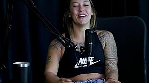 Intense Exhibitionist Fuck with Old Man Eating Pussy on Sheer Red