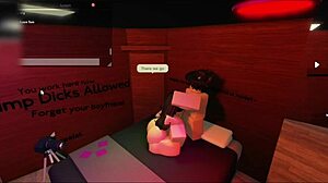 roblox studio sex with friend, bending over for rough doggystyle and blowjob