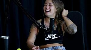 Intense Exhibitionist Fuck with Old Man Eating Pussy on Sheer Red