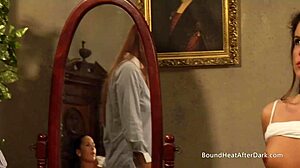 Tied Lesbian Slaves Whipped By Dom Madame