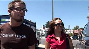 Why does this brunette teen love blowjobs and fucking so much?