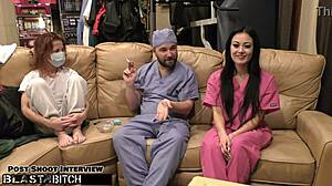 Become Nurse As Blaire Celeste Gets Blasted With Jizzcasso