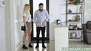 Does stepmom love come first before her big tits?