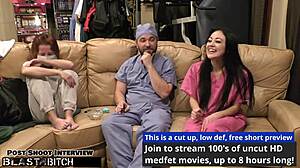 Become Nurse As Blaire Celeste Gets Blasted With Jizzcasso