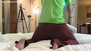 Shaggy Fucks Transsexual College Student In Parody Roleplay