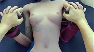 The best 3d hentai compilation league of legends jinx vi seraphine etc giving a blowjob and more