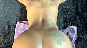 Pov Backshots With Bubble Butt Ebony Cumshot