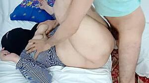 beautiful big ass muslim bbw gets anal fucked doggystyle then missionary pussyfucking