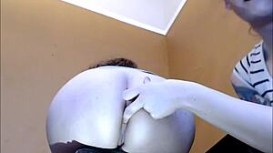 Tranny Fingering Her Girlfriend's Ass