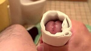 Intense solo session with Japanese amateur in private