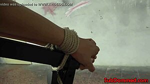 Dominating Maledom Restrains Sub For Toying