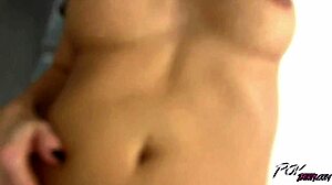 Povbitch Gabrielle Gucci Gets Cum Covered Bushy Pussy in Dirty Czech Scene