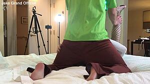 Shaggy Fucks Transsexual College Student In Parody Roleplay