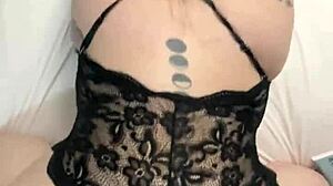 Fucking Latina Pussy with Finger in Her Ass