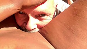 Stepdad finds girl doing yoga outside and can't resist her sweet pussy