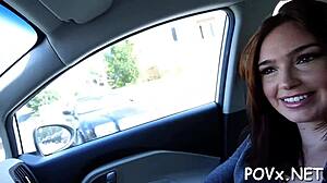 Wet ass excites mighty man for passionate sex