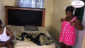 I see an African wife attempt to seduce her stepson.