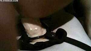 Amateur Girl Pegs Guy With Dildo Anal