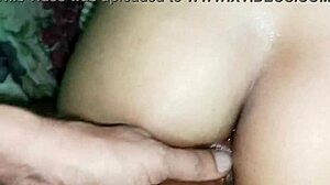 Painful anal sex for muslim indian teen stepsister