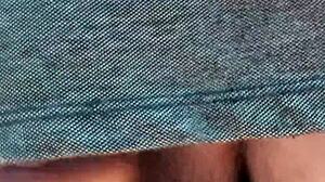 pervert watches beautiful blonde sunbathing naked on wild beach